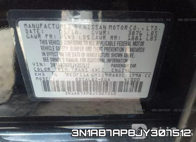3N1AB7AP8JY307512 фото 10