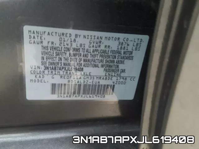 3N1AB7APXJL619408 фото 2
