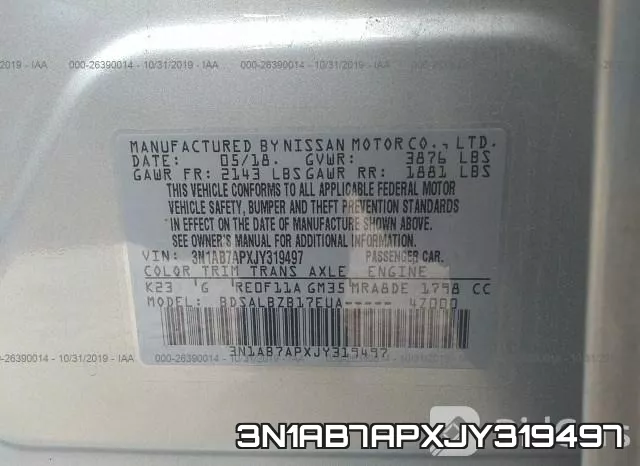 3N1AB7APXJY319497 фото 10
