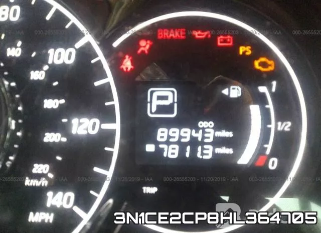 3N1CE2CP8HL364705 фото 8