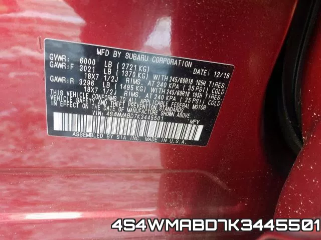 4S4WMABD7K3445501 фото 2