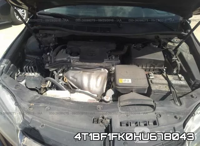 4T1BF1FK0HU678043 фото 2