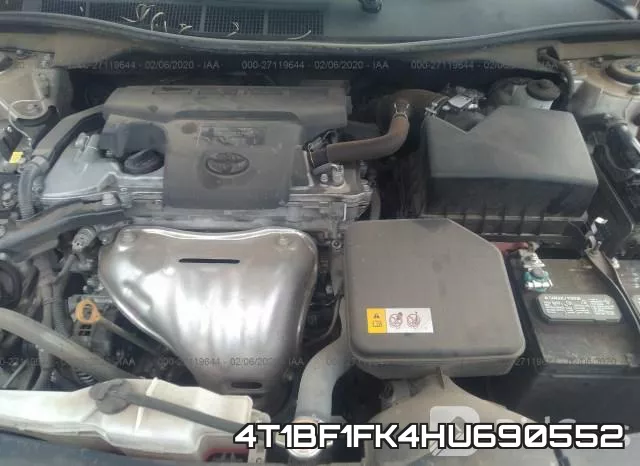 4T1BF1FK4HU690552 фото 2