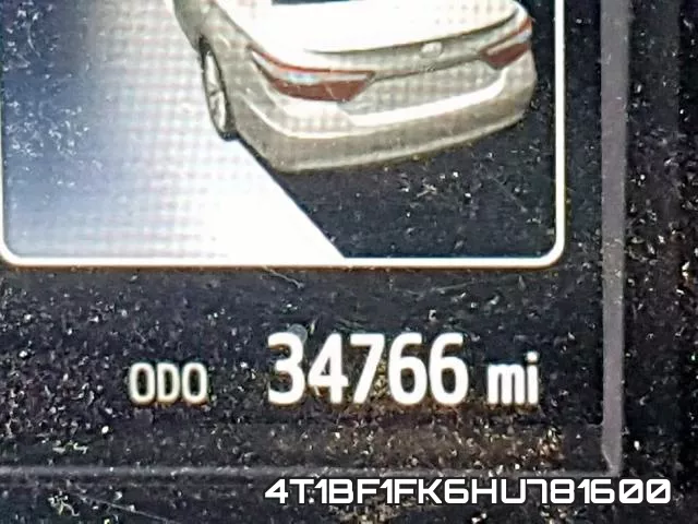 4T1BF1FK6HU781600 фото 9
