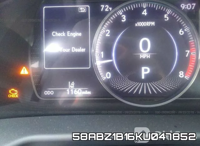 58ABZ1B16KU047852 фото 8