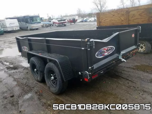 58CB1DB28KC005875 фото 4
