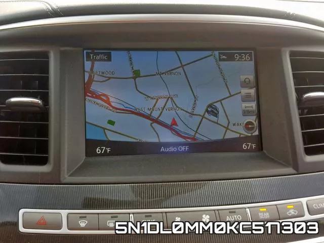 5N1DL0MM0KC517303 фото 10