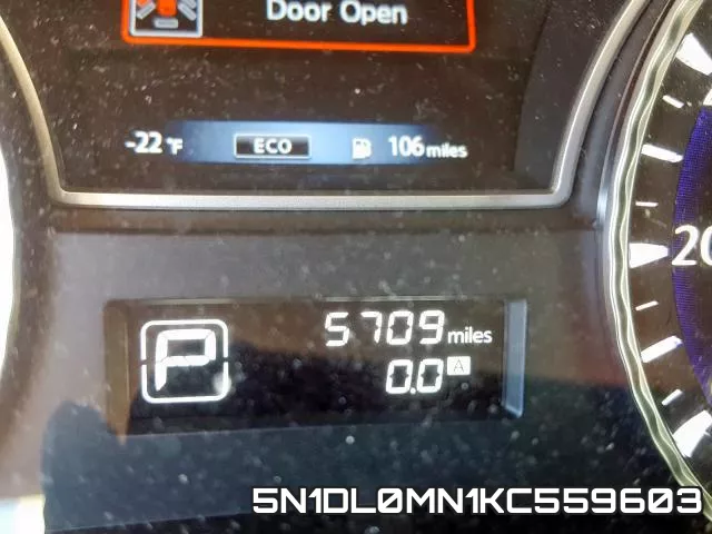 5N1DL0MN1KC559603 фото 9