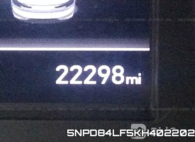 5NPD84LF5KH402202 фото 8