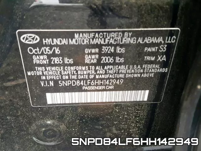 5NPD84LF6HH142949 фото 2
