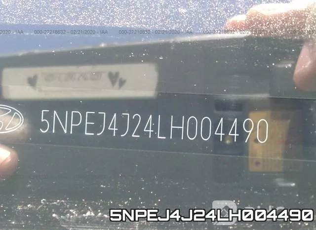 5NPEJ4J24LH004490 фото 10