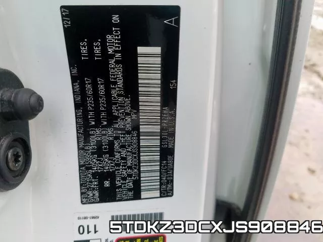 5TDKZ3DCXJS908846 фото 2