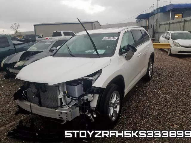 5TDYZRFH5KS333899 фото 3