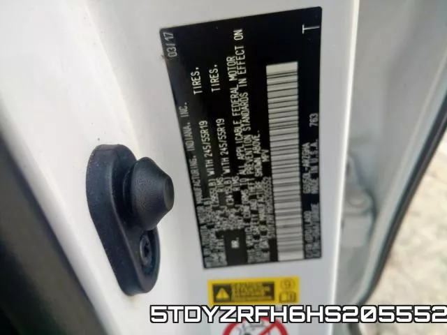5TDYZRFH6HS205552 фото 2