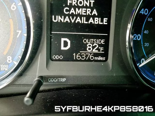 5YFBURHE4KP858016 фото 9