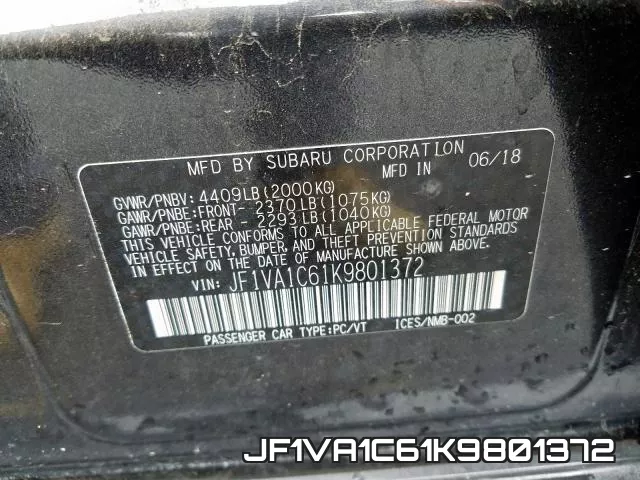 JF1VA1C61K9801372 фото 2