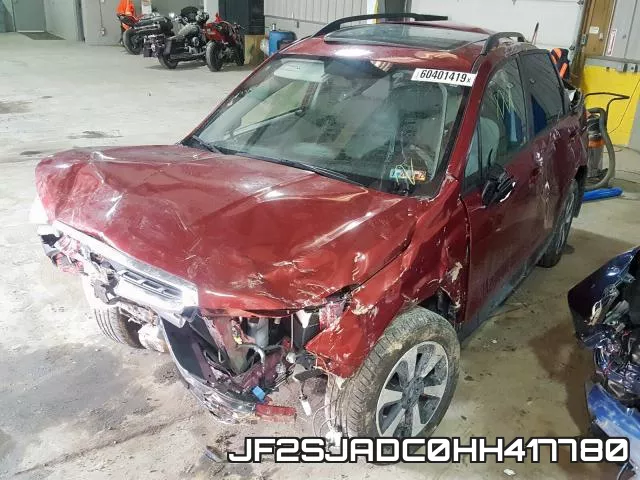 JF2SJADC0HH417780 фото 3