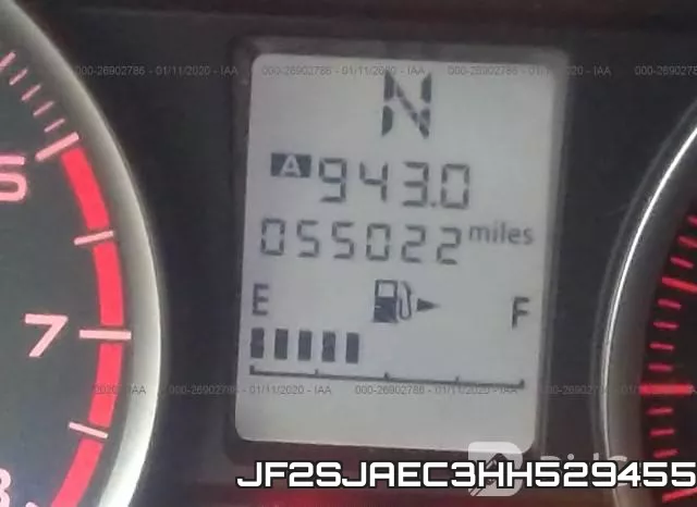 JF2SJAEC3HH529455 фото 8