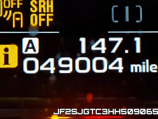 JF2SJGTC3HH509065 фото 9