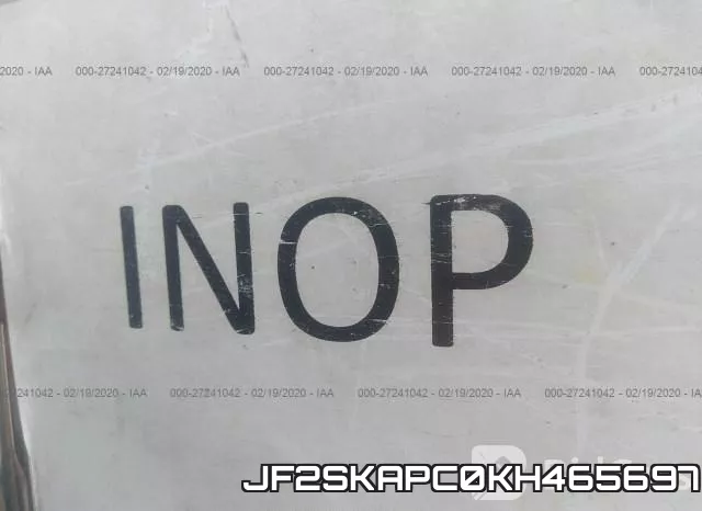 JF2SKAPC0KH465697 фото 8