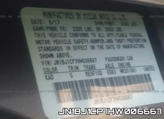 JN1BJ1CP7HW006667 фото 10