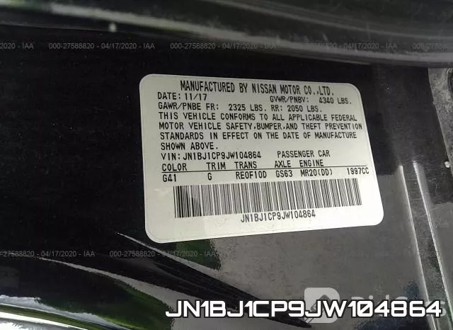 JN1BJ1CP9JW104864 фото 10