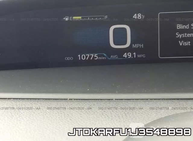 JTDKARFU1J3548898 фото 8