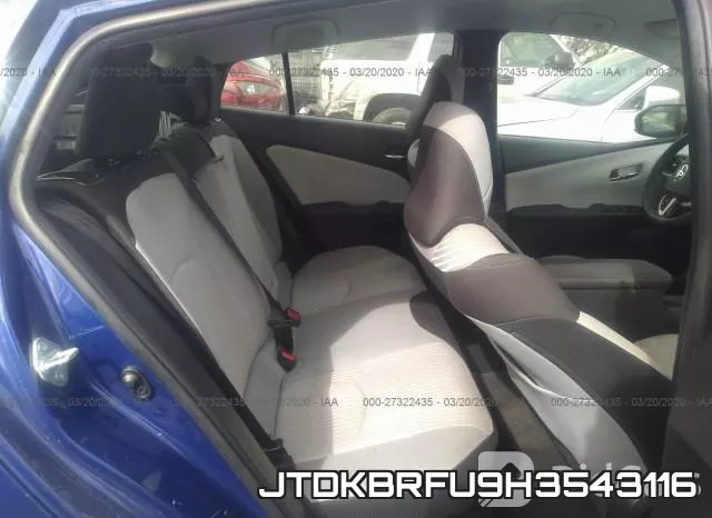 JTDKBRFU9H3543116 фото 9