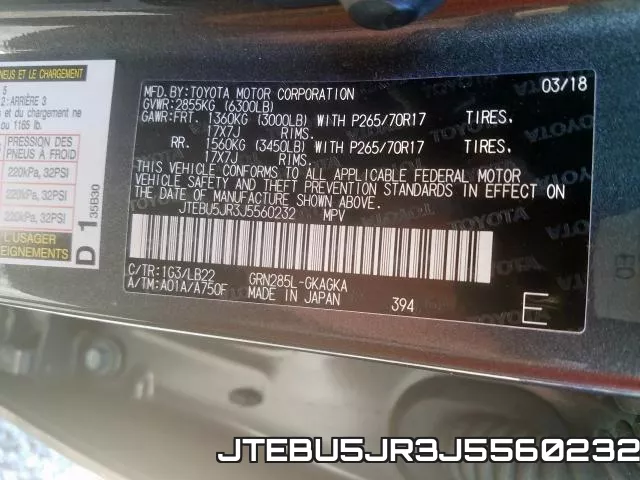 JTEBU5JR3J5560232 фото 2