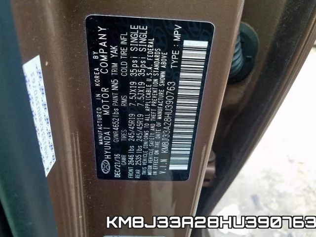 KM8J33A28HU390763 фото 2