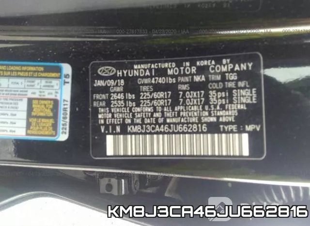 KM8J3CA46JU662816 фото 10