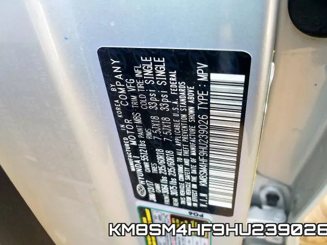 KM8SM4HF9HU239026 фото 2