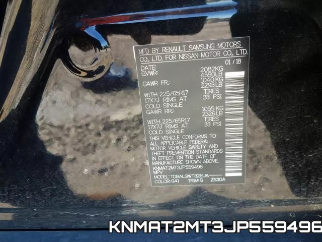 KNMAT2MT3JP559496 фото 2