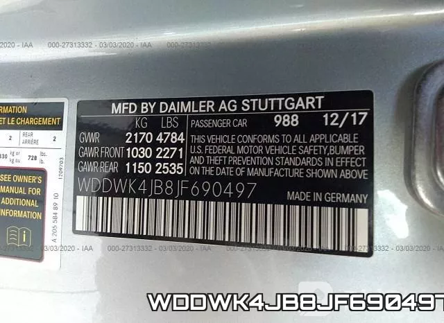 WDDWK4JB8JF690497 фото 10