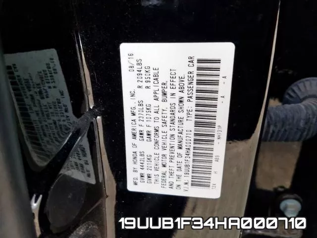 19UUB1F34HA000710 фото 2