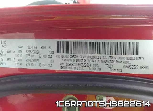 1C6RR7GT5HS822614 фото 10