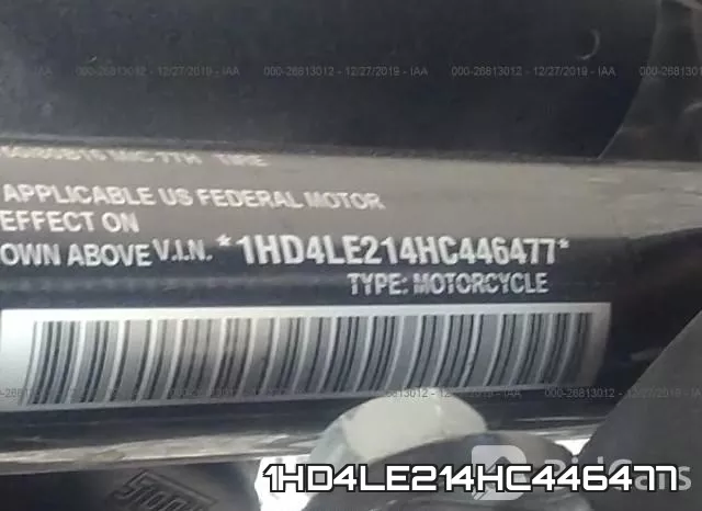 1HD4LE214HC446477 фото 2