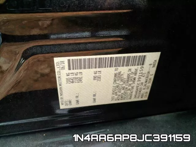 1N4AA6AP8JC391159 фото 2
