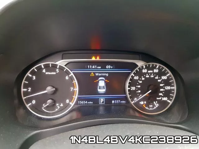 1N4BL4BV4KC238926 фото 9
