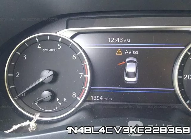 1N4BL4CV3KC228368 фото 8