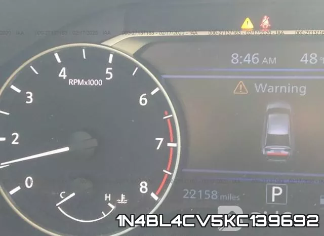 1N4BL4CV5KC139692 фото 8