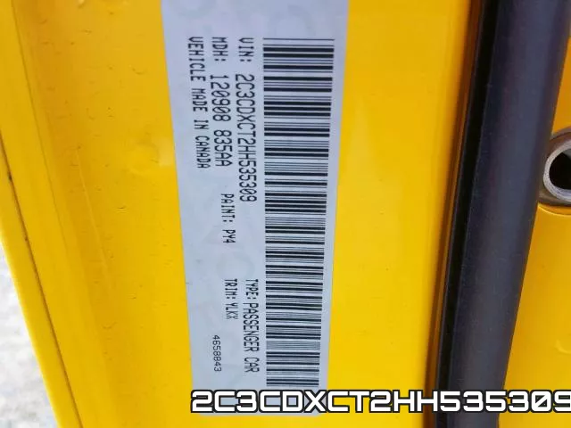 2C3CDXCT2HH535309 фото 2