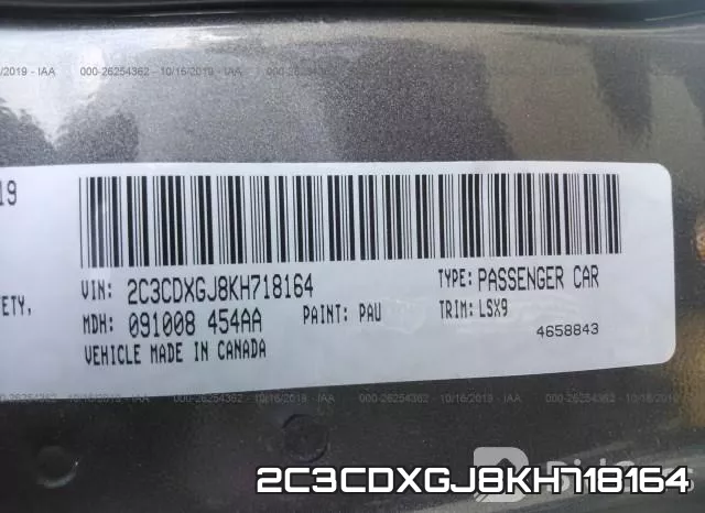 2C3CDXGJ8KH718164 фото 10