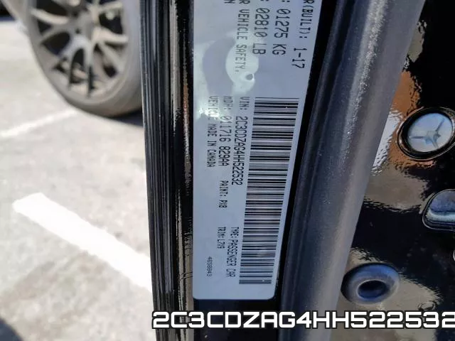 2C3CDZAG4HH522532 фото 2