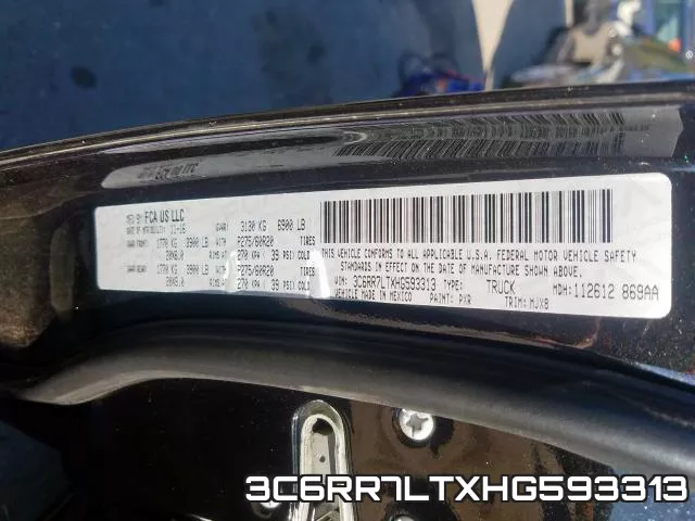 3C6RR7LTXHG593313 фото 2