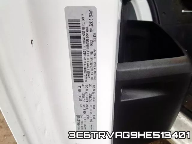 3C6TRVAG9HE513401 фото 2