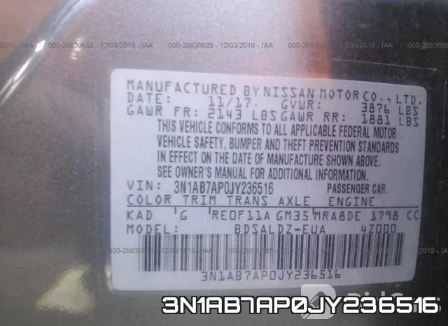 3N1AB7AP0JY236516 фото 10