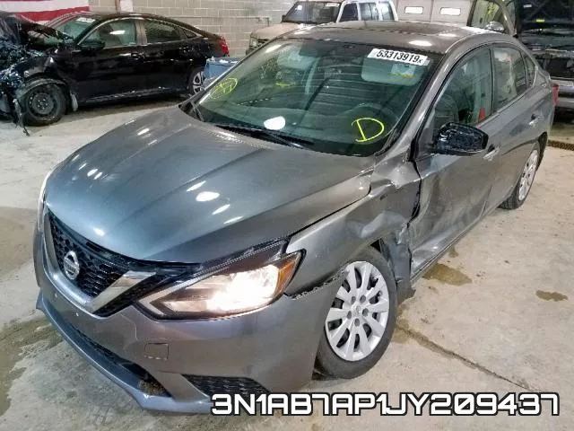 3N1AB7AP1JY209437 фото 3