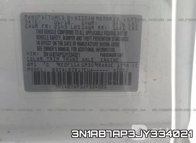 3N1AB7AP3JY334021 фото 10