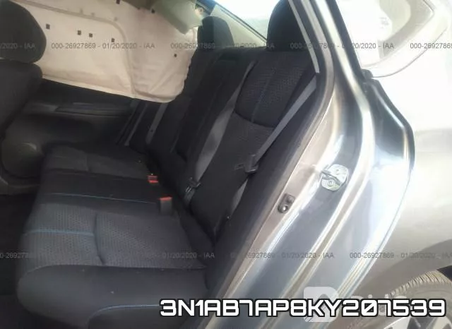 3N1AB7AP8KY207539 фото 9